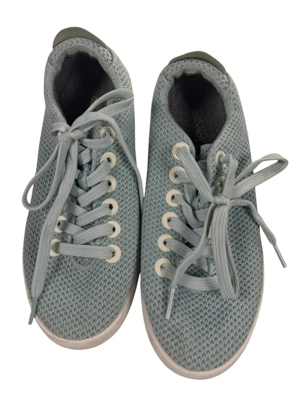 Allbirds Light Blue Tree Pipers Lace Up Sneakers Size 7